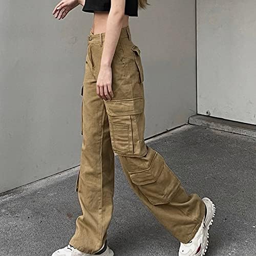 Meymia casual hlače žene elastični struk ženke vrećaste teretne hlače Street odjeća hip hop joggers trenerkama crtanje casual