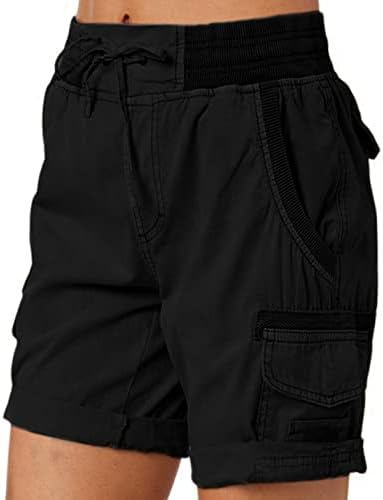 Athlisan ženske teretne kratke kratke hlače ljetne vježbe elastične kratke hlače s visokim strukom