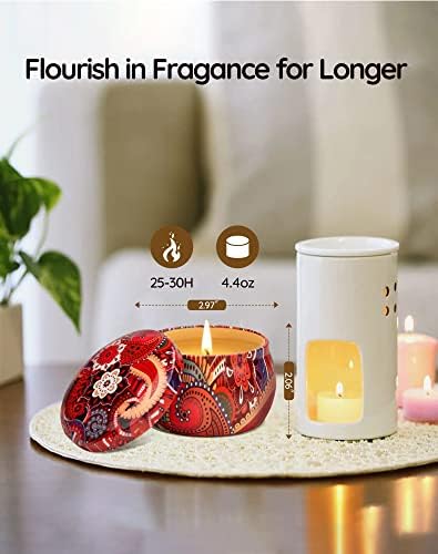 Mirisni svijeće Pokloni za žene, PrimeVolve Home Miris Aromaterapy Sets, snažno miris esencijalnih ulja za olakšanje stresa,