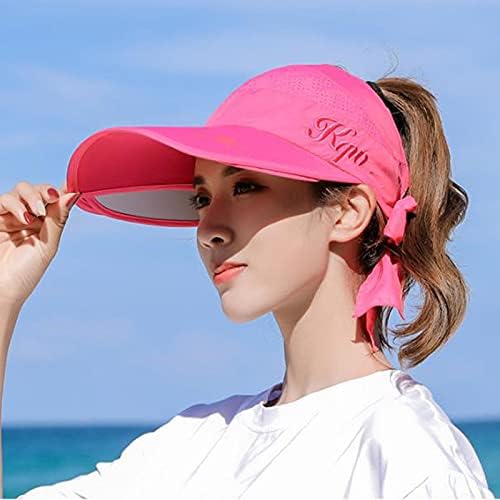 2021. Ženski sunčani vizir, široki rub, elastična, golf sunčana šešir, moderna, zaštitna UV, brzo sušenje kapice