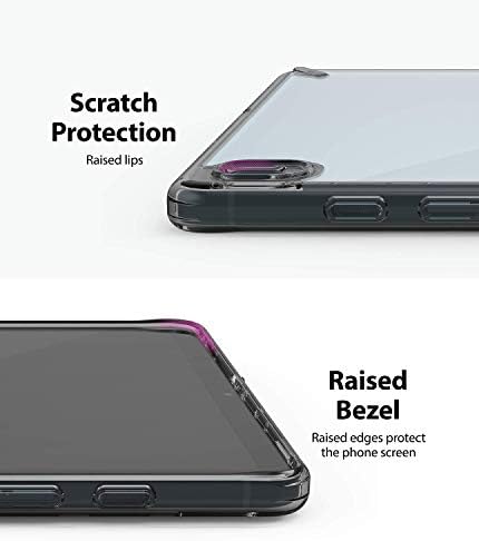 Slučaj Fusion Fusion dizajniran za Galaxy Tab S6 Lite Shock Proot Tablet Tablet Ugrađeni Stylus S držač olovke - Smoke Black