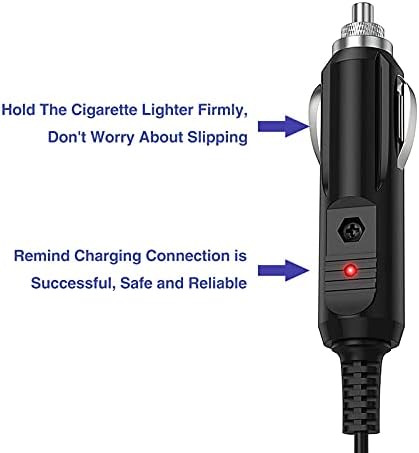 HealValueFit 12 Volt zaštićen DC kabel napajanja za DreamStation 2 CPAP/ BIPAP Napredni adapter upaljač cigareta za napajanje
