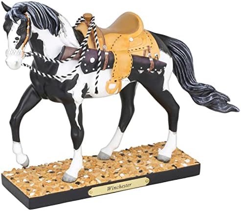 ENESCO TRAIL SOFEDIRANE PONIES Winchester Pony Horse Figurica 7,25 inča 6010725