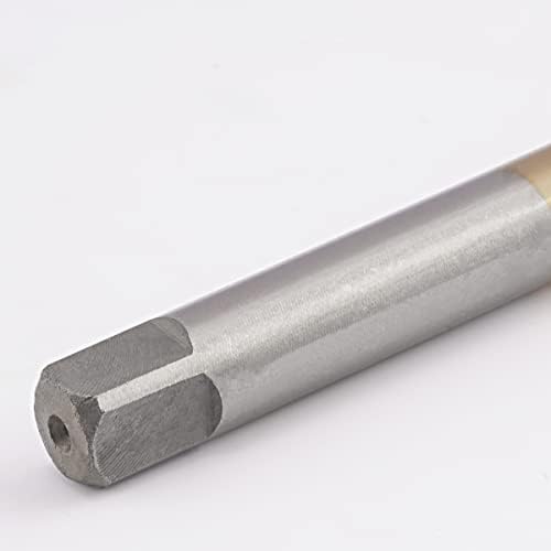 Aceteel Metrika M45 x 4,0 HSS TI prekrivena ravna flauta TAP, M45 x 4,0 mm stroj za navojno presvučen od titana Dodirnite