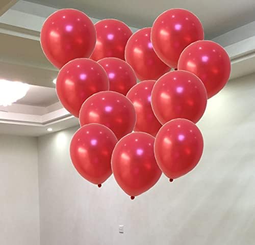 Ezing 100 pakiranja 10 -inčni baloni za zabavu pribor za lateks balon za ukrašavanje rođendanske zabave, vjenčanja, tuš za