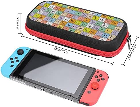 Periodična futrola za nošenje tablice kompatibilna s Nintendo prekidačem otpornim udarcima tvrdog ljuska torbica