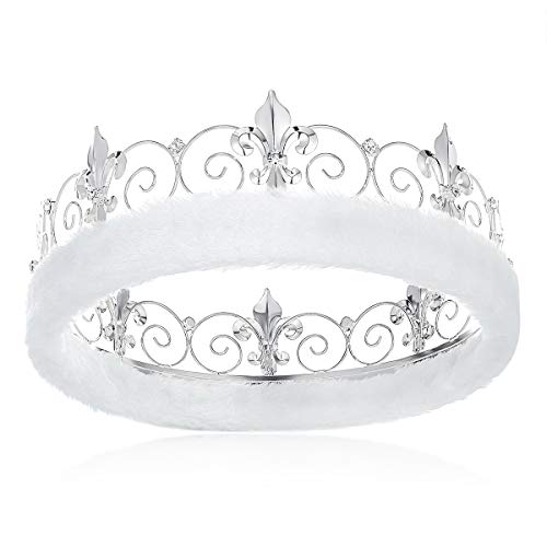 Kraljevska kruna za odrasle muškarce svadbeno odijelo za svadbeni rođendan kraljevska maturalna kruna Pune okrugle krune