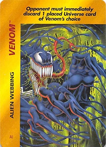 1995. Fleer Marvel nadvladao nonsport nno otrov - vanzemaljski rebtnice Službeni kolekcionarski karton za trgovanje igara