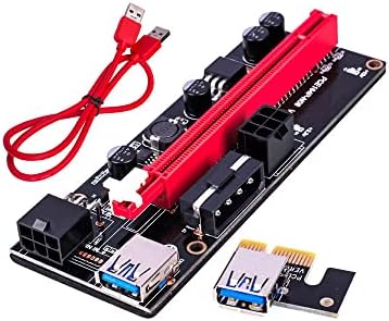 Globalni pogled.Mrežni setove PCI-E Riser za майнинга криптовалют Ethereum Bitcoin Litecoin, od X1 do X16, 4 solid kondenzatora,