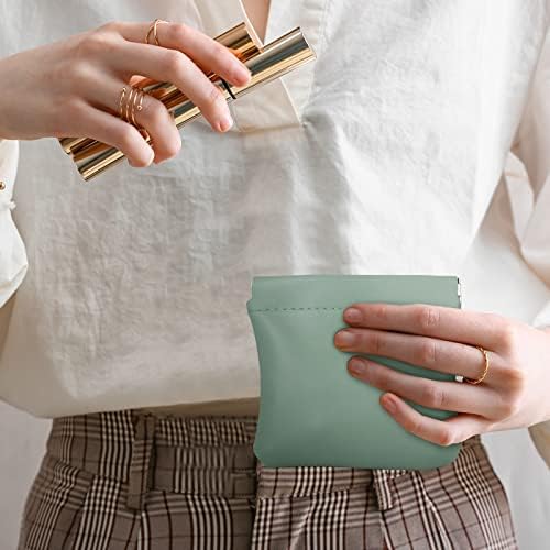 AMYLOVE 18 komada janjeće džep kozmetičke vrećice Mini Travel šminka Organizator vodonepropusne PU kožne torbe za žene prijenosna
