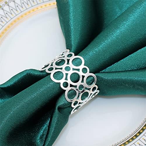 DLVKHKL prstenovi okrugli serviette držač za božićno vjenčanje za blagdanske zabave Obiteljski okupljanja Dekor stol