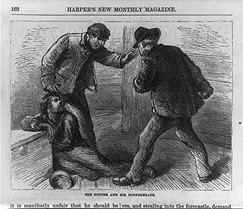 Foto: Touter i njegova konfederacija, mornarski ukrcaj, 1873, salon, Harper's mjesečno