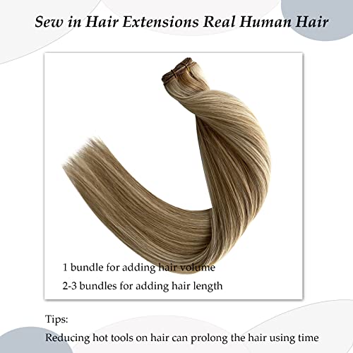 Ušijte prave punđe ljudske kose u ekstenzije za kosu, 24-inčni pramenovi potke od 120 grama ljudske kose pepeljasta Plavuša