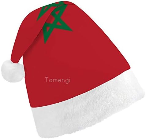 Božićni šešir Djeda Mraza, Marokanski Božićni šešir za odmor za odrasle, udobni Uniseks Božićni Šeširi za novogodišnju svečanu