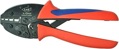 Koaius Cripping Multi Tool Hand Alat Energy Spremanje za presijecanje kabela za kablove, krajnji rukavi 10-35 mm2,8-2awg