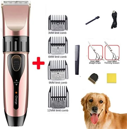 Profesionalna mašina za šišanje za pseću kosu za štene Kućni ljubimac mašina za šišanje za pseću kosu punjivi set električnih