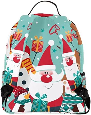 VBFOFBV PUTOVANJE RUKSAK ZA žene, planinarski ruksak na otvorenom Sportska ruksaka casual Daypack, Santa životinja snjegovića