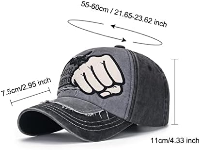 Baseball CAP vezeni unisex podesivi šešir klasični oprani kape za bejzbol kape za muškarce i žene obični tati šešir