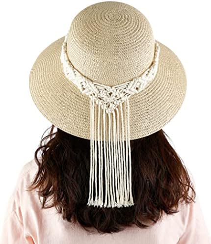 Organizator sunčanih naočala; viseći držač za pohranu naočala na zidu i slamnati šešir za sunčanje ženski šešir za plažu