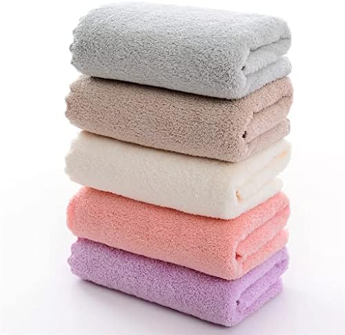 DHTDVD koralni baršunasti ručnik ručnik običan ručnik za pranje mekog lica za kućni poliesterski ručnici za kupaonicu za