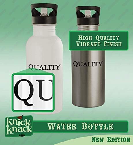 Knick Knack Pokloni Unapuštenost - boca vode od nehrđajućeg čelika od 20oz, srebro