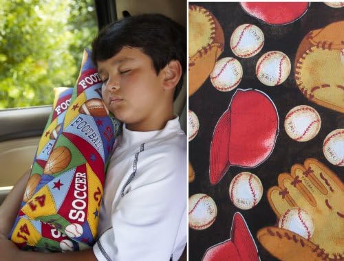 Personalizirani jastuk za dječji put - tema bejzbola