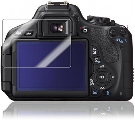 STOWISI SCONSKI ZAJEDNICI Kompatibilan s Canon EOS Rebel T3i DSLR Clear TechSkin TPU Antibumble HD Film