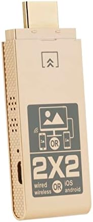 Prijemnik GHZ/P WiFi dongle zaslon Wired Wireless iOS Stick Zlatni TV za