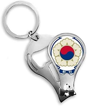 Koreja National Emblem Country FilgerNail Clipper Cutter Otvarač ključa ključa Scissor