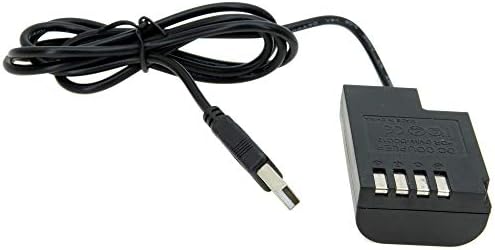 Zamjena baterije USB do lutke za Panasonic DMC-GH3/4/5 baterija 40 adapter kabel s 3,1 Amp USB napajanje