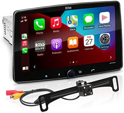 Boss Audio Systems Be10ACP -C Stereo sustav automobila - Apple CarPlay, Android Auto, 10 -inčni pojedinačni DIN, zaslon osjetljiv