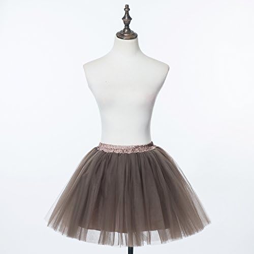 Perfectday ženski mini tutu balet s višeslojnim ruffle frilly petticoat suknja