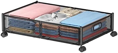 Pod krevetom spremnike, ispod kreveta za spremanje cipela s kotačima, sklopiva organizacija za skladištenje spavaćih soba