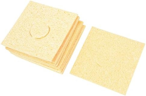 Alati za mljevenje abrazivnih kotača i diskova žuta spužva 3 mm debljina kvadratnog oblika za poliranje kotača 10pcs