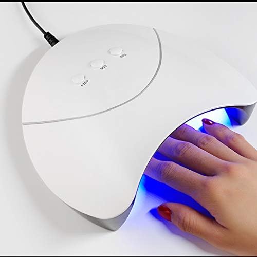 BHVXW bijeli stroj za fototerapiju ， 36 W LEL LED svjetiljka za nokte, sušilice za nokte za gel i redovna lampica za sušenje
