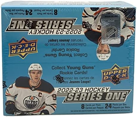2022-23 Gornja paluba serija 1 NHL Hockey kartica maloprodajna kutija - Nepotpisane hokejaške kartice