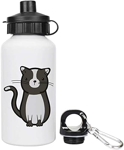 Azeeda 400ml 'Crno -bijela mačka' Dječja djeca za višekratnu upotrebu vode / pića boca
