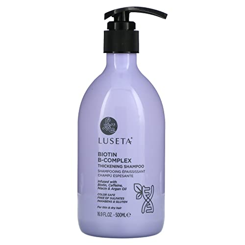 Šampon za zgušnjavanje Biotinskog kompleksa Buck, za finu i suhu kosu, 16,9 fl oz