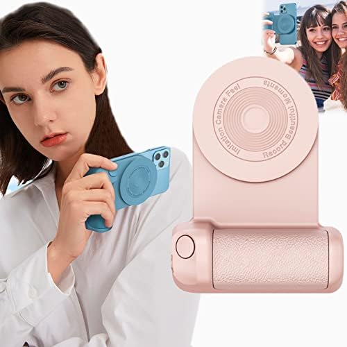 Dashenran Magnetska ručica kamere Bluetooth nosač, 3 u 1 punjenje držača kamere, magnetska ručka fotoaparata, za ljubitelje
