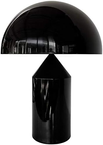 Oluce Atollo 233 stolna svjetiljka 2x100W E27 Dimmer Black