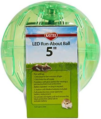 Kaytee 5 ASORTITED BOLO LED LIJELO Run-At At AloucT lopta za patuljaste hrčke i miševe