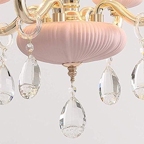 USIFAZ Jednostavni jednostavni luster za blagajnu blagovaonicu lampica kristalno staklo kišnu kapljicu luster Europskog stila