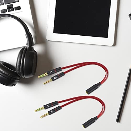 3,5 mm razdjelnik za slušalice 3,5 mm mikrofon audio-stereo kabel za računalne slušalice 2-produžni kabel 3,5 mm priključak