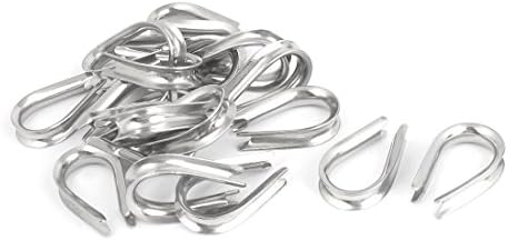 Aexit lanac od nehrđajućeg čelika i konopce od 6 mm žičani konop komercijalni timble za dizanje zupčanika srebrna žičana