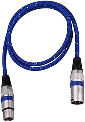 Qiilu mikrofon kabel za audio kabel xlr muški do ženskog utikača utikač 3Pin mikrofon mikrofona za audio kabel 3metra