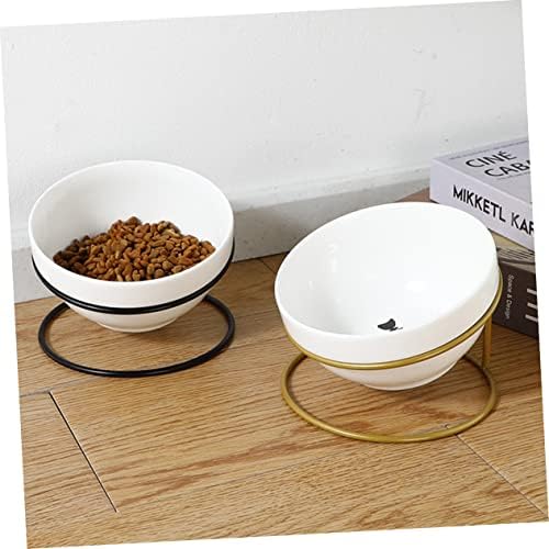 2 kom stalak za smeće i dozator za umivaonik za mačiće za jednostavno skladištenje s nagnutim glačalom posuđe za hranjenje