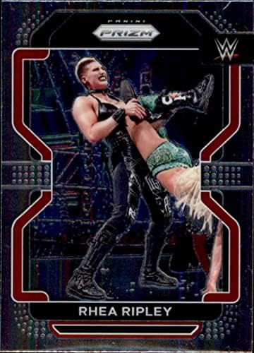2022 Panini Prizm WWE 136 Rhea Ripley Raw Wrestling Trading Card