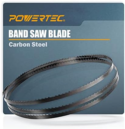 Powertec 13181V 70-1/2 x 1/4 x 6 TPI Band Seld Blade, za obrtnik 10 Bandsaw, 1 PK