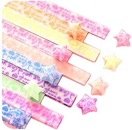 Origami Paper Stars sjaji u tamnom prekloplju sretne zvijezde 10 boja 210 listova Izvrsni profesionalni dizajn