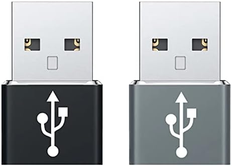 USB-C ženska osoba na USB muški brzi adapter kompatibilan s vašim Motorola E20 za punjač, ​​sinkronizaciju, OTG uređaje poput